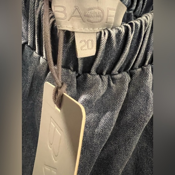 BACE COLLECTION Mid Blue Denim Pocket Skirt - Picture 6 of 6